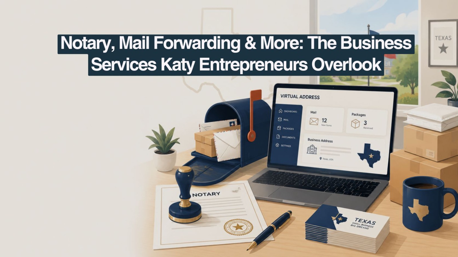 Notary, Mail Forwarding, and More: The Business Services Most Katy Entrepreneurs Don't Know They Need