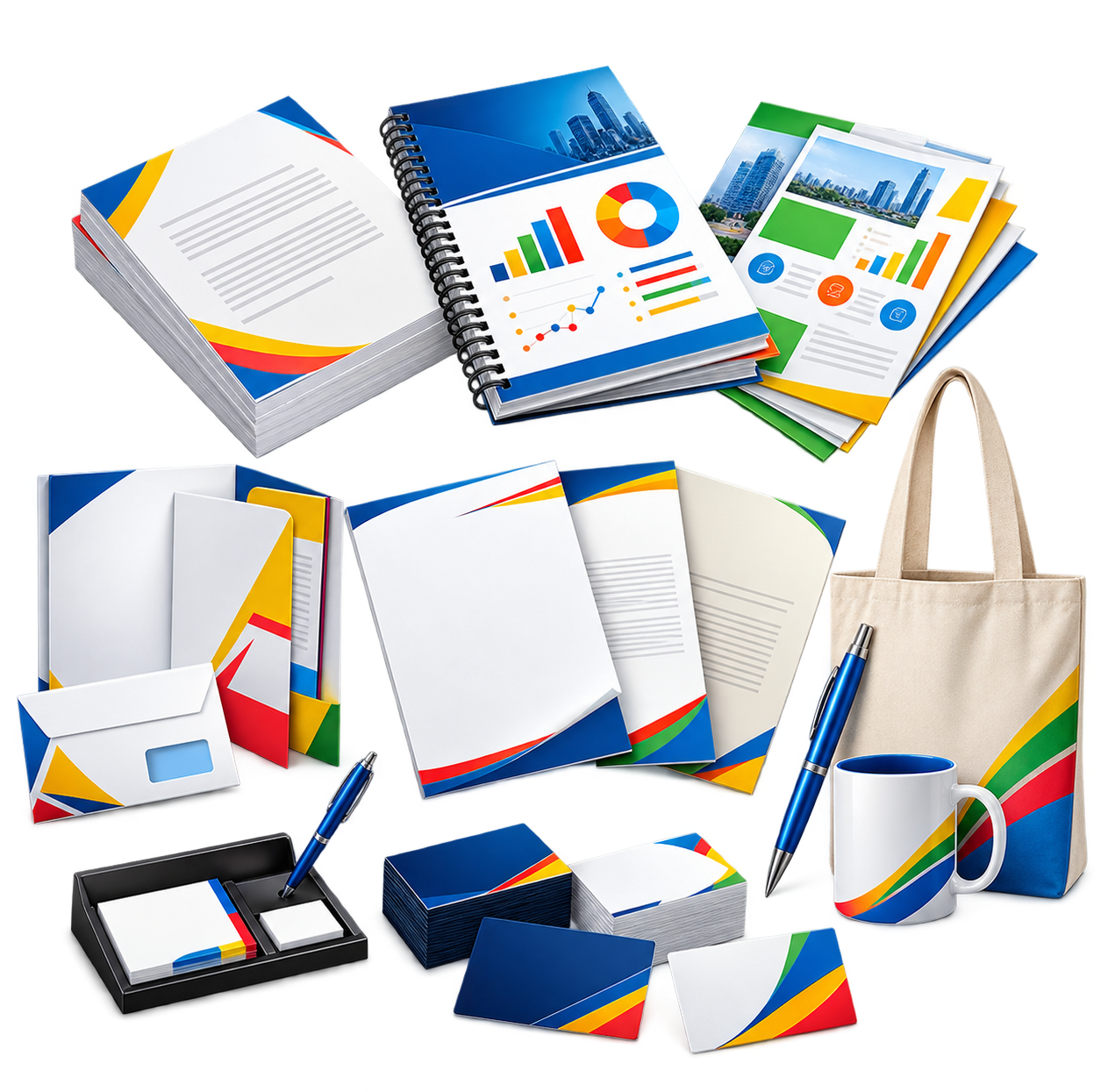 Business essentials printing samples