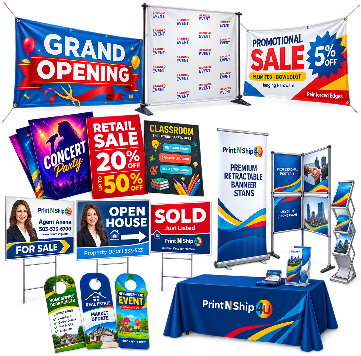 Signs and displays