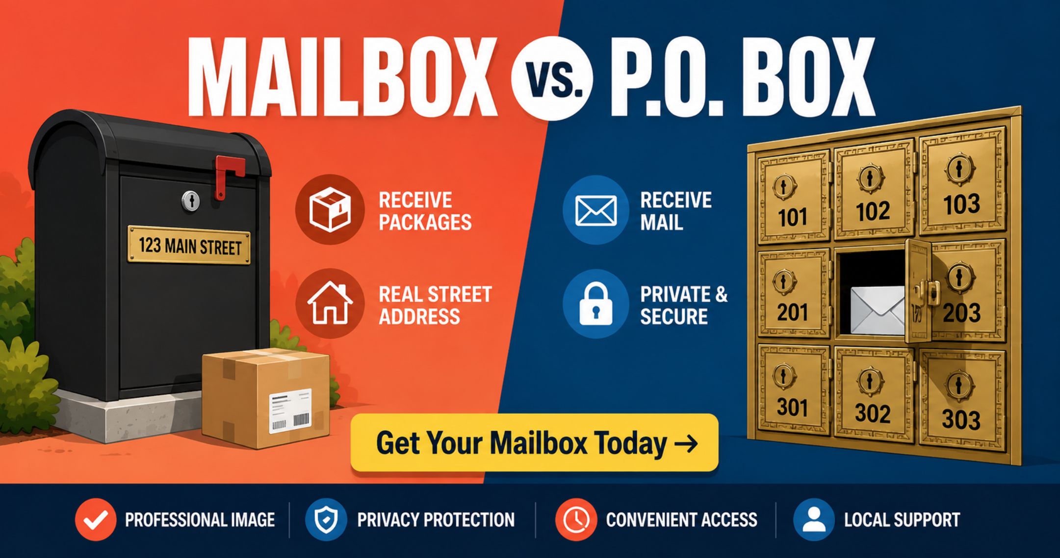 Private Mailbox vs. P.O. Box: What's the Difference (and Which One Do You Need)?